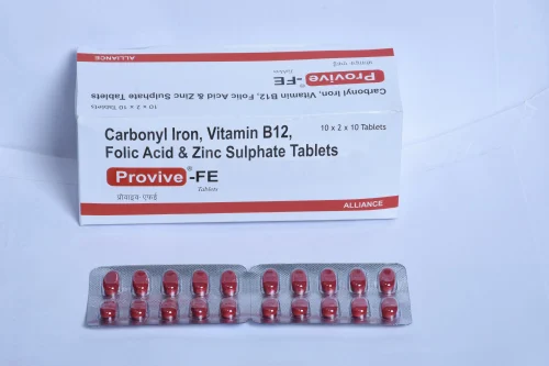 PROVIVE-FE TABLETS THE MAGICAL TOUCH OF VITAMIN B12